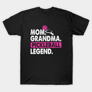 Mom Grandma Pickleball Legend Player Funny PickleBall T-Shirt